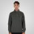 Double Outfitters MTOP-1163 Sweater met halve rits Kaki - Sweaters & hoodies - Sweaters & Hoodies Grote Maten Heren