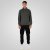 Double Outfitters MTOP-1163 Sweater met halve rits Kaki - Sweaters & hoodies - Sweaters & Hoodies Grote Maten Heren