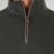 Double Outfitters MTOP-1163 Sweater met halve rits Kaki - Sweaters & hoodies - Sweaters & Hoodies Grote Maten Heren