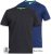 D555 Fenton 2-pack Black/Navy T-shirt - T-shirts - Grote Maten T-shirts Heren