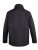 D555 Fargo Five Pocket Jacket With Ribbed Neck and Inner Quilting Black - Jassen - Grote Maten Herenjassen