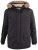 D555 Dundee Parka Jacket With Fur trimming and Teddy Fur Lined hood - Jassen - Grote Maten Herenjassen