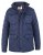 D555 Dalwood Quilted Jacket With Zip Away Hood - Jassen - Grote Maten Herenjassen