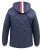 D555 Angus Diamond Quilted Puffer Jacket Navy - Jassen - Grote Maten Herenjassen
