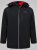 D555 Jamie Soft Shell Detachable Hood Padded Jacket Zwart - Jassen - Grote Maten Herenjassen