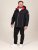 D555 Jamie Soft Shell Detachable Hood Padded Jacket Zwart - Jassen - Grote Maten Herenjassen