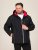 D555 Jamie Soft Shell Detachable Hood Padded Jacket Zwart TALL - TALL jassen - TALL jassen met extra lengte