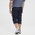 North Latitude 51136 capri shorts marineblauw - Korte broeken - Grote Maten Korte Broeken Heren