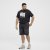 North Latitude 51336 denim shorts zwart - Korte broeken - Grote Maten Korte Broeken Heren