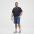 North Latitude 51336 denim shorts blauw - Korte broeken - Grote Maten Korte Broeken Heren