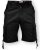 D555 Jarrod Cargo Short Black - Korte broeken - Grote Maten Korte Broeken Heren