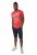 D555 NEAL Brooklyn Crew Neck T-Shirt Red - T-shirts - Grote Maten T-shirts Heren