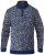 D555 MARSDEN Neck Sweater Navy/Ecru - Sweaters & hoodies - Sweaters & Hoodies Grote Maten Heren