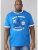 D555 Balder T-shirt Royal Blue - T-shirts - Grote Maten T-shirts Heren