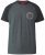 D555 Spencer T-shirt Charcoal - T-shirts - Grote Maten T-shirts Heren