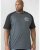 D555 Spencer T-shirt Charcoal - T-shirts - Grote Maten T-shirts Heren