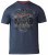 D555 Bradley T-shirt Blue - T-shirts - Grote Maten T-shirts Heren