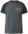 D555 Spencer T-shirt Charcoal - T-shirts - Grote Maten T-shirts Heren