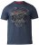 D555 Bradley T-shirt Blue - T-shirts - Grote Maten T-shirts Heren