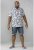 D555 Huxley Hawaii Shirt - Overhemden - Overhemden Grote Maten Heren