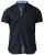 D555 Republic Short Sleeve Shirt Navy - Overhemden - Overhemden Grote Maten Heren