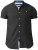 D555 Dwight Short Sleeve Shirt Black - Overhemden - Overhemden Grote Maten Heren