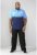D555 Ernest Polo Blue & Navy - Polo shirts - Grote Maten Poloshirts Heren