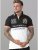D555 Ernest Polo Black & White - Polo shirts - Grote Maten Poloshirts Heren