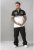 D555 Ernest Polo Black & White - Polo shirts - Grote Maten Poloshirts Heren