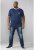 D555 Rick T-shirt Navy - T-shirts - Grote Maten T-shirts Heren