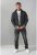 D555 Felix Lightweight Bomber Jacket Black - Jassen - Grote Maten Herenjassen