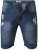D555 Rodrigo Stretch Biker Style Shorts - Korte broeken - Grote Maten Korte Broeken Heren
