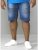 D555 Rodrigo Stretch Biker Style Shorts - Korte broeken - Grote Maten Korte Broeken Heren