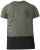 D555 Emerson T-shirt Khaki & Black - T-shirts - Grote Maten T-shirts Heren