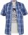 D555 Genoa Short Sleeve Shirt & T-shirt Combo - Overhemden - Overhemden Grote Maten Heren