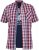 D555 Hadwin Short Sleeve Shirt & T-shirt Combo - Overhemden - Overhemden Grote Maten Heren
