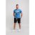 D555 Shelton T-shirt Blue - T-shirts - Grote Maten T-shirts Heren