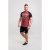 D555 Evans T-shirt Burgundy - T-shirts - Grote Maten T-shirts Heren