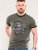D555 Hereford Brooklyn Motorbike Printed Ringer T-Shirt Khaki - T-shirts - Grote Maten T-shirts Heren