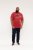 D555 Brisbane Santa Monica Route 66 Printed T-Shirt Red - T-shirts - Grote Maten T-shirts Heren