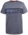 D555 Anson Originals Printed T-shirt Denim Marl - T-shirts - Grote Maten T-shirts Heren
