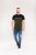 D555 Buckland Couture Cut And Sew Curved Hem T-Shirt - T-shirts - Grote Maten T-shirts Heren