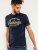 D555 Jasper Authentic Printed T-shirt Navy - T-shirts - Grote Maten T-shirts Heren
