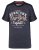 D555 Tiverton Printed Fine Stripe T-shirt - T-shirts - Grote Maten T-shirts Heren
