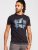 D555 Fritton Bike With Shadow And Drips Printed T-Shirt - T-shirts - Grote Maten T-shirts Heren