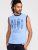 D555 Bretton Surf Board Printed Sleeveless T-Shirt - T-shirts - Grote Maten T-shirts Heren