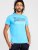 D555 Rushden Superior Printed T-Shirt Turquoise - T-shirts - Grote Maten T-shirts Heren