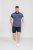 D555 AXFORD Print Polo Shirt - Polo shirts - Grote Maten Poloshirts Heren