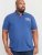 D555 Canning Chest Embroidery Polo Shirt Denim - Polo shirts - Grote Maten Poloshirts Heren
