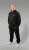 20 Nodi Mistral Tracksuit in Combed Fleece Cotton Black - Trainingspakken - Grote Maten Trainingspakken Heren